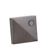 Craftmade Surface Mount LED Lighted Push Button 5009, Aged Iron - PB5009-AI