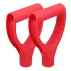 2pcs Plastic Spade Handle Shovel Handle Snow Shovel Replacement Handle Garden