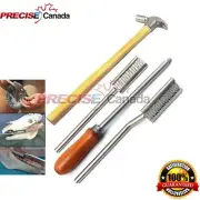 Set Of 2 Farrier Kit Equine Dental Float Rasp and Horse Hoof Nail Driving Hammer
