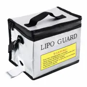 Lipo Battery Safety Bag 215x145x165mm Portable Explosion-proof Fireproof Storage Bag For RC Drone Batteries