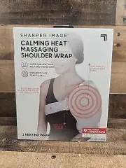 Calming Heat CWT55003 Shoulder Wrap by Sharper Image- Electric Shoulder Heating