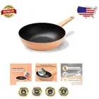 Lightweight 12-Inch Nonstick Wok Pan – Perfect for Gas, Induction, and More
