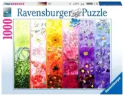 RAVENSBURGER PUZZLE. The Gardener's Palette 1000 PCS. ITEM NR.19894. NEW