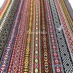 「D-1」寬2.8-3.7CM 原住民 原民風 民族風 花邊 緞帶 圖騰 電繡織帶