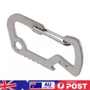 D-type Multi-tool Carabiner Survival Tools Mini EDC Carabiners Outdoor Equipment