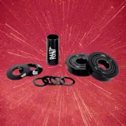 RANT AMERICAN BB BOTTOM BRACKET KIT 19mm INCLUDES BB CUPS OS BMX BIKE BLACK NEW