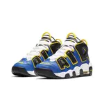 NK AIR MORE UPTEMPO 96 氣墊跑鞋藍色黑色黃色+=