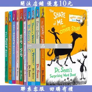 下殺@蘇斯博士紙板書10本 Dr.Seuss Bright Early 英文原版經典兒童繪本故事 十冊 【一品墨客精選】