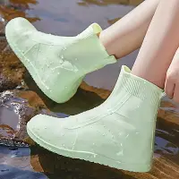 在飛比找樂天市場購物網優惠-雨鞋防水防雨套防滑耐磨硅膠雨靴男女透明水鞋下雨鞋子套兒童雨鞋