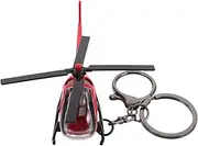 [FRCOLOR] Creative Helicopter Keychain Unique Airplane Pendant for Travel Adults Craftsmanship Attractive Design Keepsake Accessory