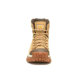 CAT Invader Hiker WP CT [CA91540] 男 工作靴 安全鞋 頂規 塑鋼頭 抗電擊 防水 土黃