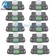 1-10PCS 8A Human Infrared PIR Motion Sensor Switch IR DC12-24V for LED Light