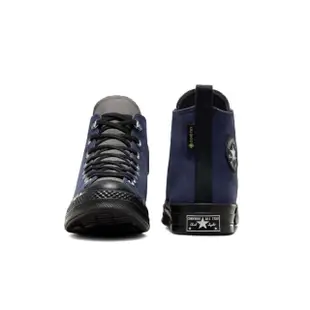 【CONVERSE】休閒鞋 男鞋 女鞋 帆布鞋 高筒 GORE TEX 防潑水 三星標 CHUCK 70 GTX HI 藍黑 A05564C