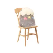 SOGA Grey Cute Star Cloud Cushion