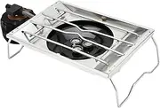Apujent Camping Stove,Portable Windproof Barbecue Stove - High-Efficiency Backpacking Burner Camping Equipment for Grilling Barbecue Tailgating Backpacking