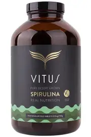 Vitus Pure Desert Grown Spirulina | 1100 Tablets