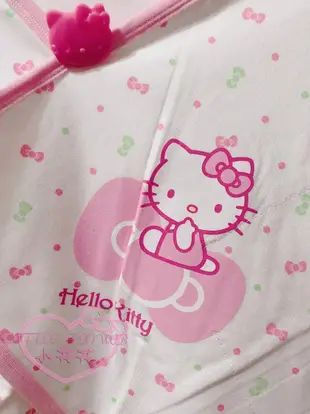 ♥小花花日本精品♥ Hello Kitty凱蒂貓白色滿版小凸點點印花包巾 100%純棉 寶寶嬰兒必需品55020602