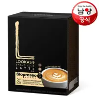 在飛比找momo購物網優惠-【韓國 Lookas9】原味拿鐵咖啡(14.9公克x30包/