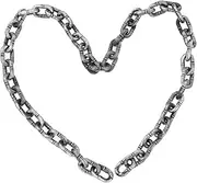 Kisangel Halloween Decorative Chain for Party Layout Barrier Chain Props for Costume Accessories for Festive Occasions
