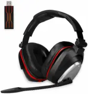 Wireless Gaming Headset for PC PS4 Switch with 7.1 Surround Sound Deep Bass-...