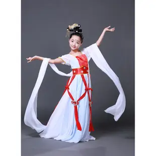 兒童元旦古典演出舞蹈服裝86版西游記邱佩寧cos嫦娥仙子飛天古裝