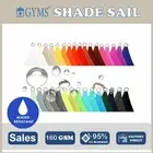 Triangle Square Rectangle Outdoor Waterproof Shade Sail Sun Canopy Awning Cloth
