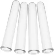 Totority 4pcs Decorative Hydroponic Test Tubes for Plant Propagation Transparent Vials for Creative Floral Arrangements and Stylish Home Decor