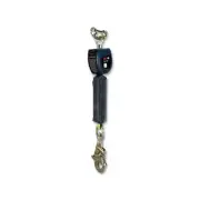 Dbisala Nano-Lok Self Retracting Lifeline, 6 Ft, Web, Swivel Snap Hook, 420 Lb