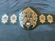 TNA Jeff Hardy Immortal Championship Belt Real Leather Adult Size 2mm BRASS