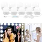 Waterproof Make Up Mirror Light Bulb Soft Light USB Mirror Lights for Bathroom
