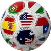 2025 World Cup Country World Flag Soccer Ball Size 3 Home Flags