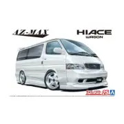Aoshima: 1/24 AZ-MAX KZH100 Hiace Wagon '99 (Toyota) Scale Model Kit #25