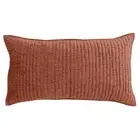 Dimitry 100% Rayon Velvet Terra Cotta King Sham by Kosas Home