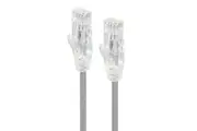 Alogic C6S-02GRY 2m Grey Ultra Slim Cat6 Network Cable - Series Alpha