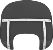Memphis Shades Fats Dark Black Smoke 13" Windshield (MEM6010)