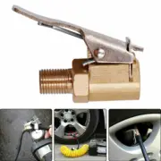 Tyre Valve Air Chuck Inflator Pump Connector Adapter Brass Inflatable 8mm