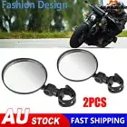2PACK Dirt Bike Mirror Motorbike Foldable/Small/Rec Rego Enduro swivels 360 Moto