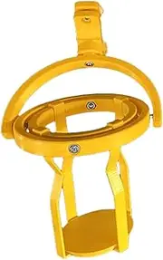 zjhukfmc Adjustable Clip On Hanging Cup Holder, Auto Leveling Cup Holder, AntiSpill Auto Leveling Integral Beverage Cans Storage, Gyroscopic Stroller Water Bottle Holders, No Spill Travel Cup Holder