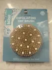 BLISS Dry Brushing Body Brush Round Exfoliating Skin Spa Go Scrub Gentle Vegan