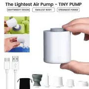 Tiny Pump Portable Air Pump Ultra-Mini Air Pump with Nozzles Outdoor Camping