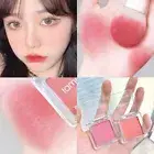 Powder Blusher Highlight Monochrome Powder Blusher Cosmetics Waterproof r