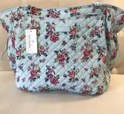 Vera Bradley Water Bouquet Large Glenna Tote NWT
