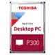 TOSHIBA【桌上型】P300 3.5吋 2TB 7200 RPM/256MB (HDWD320UZSVA)