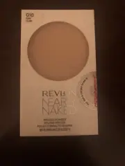 Revlon Nearly Naked Pressed Powder, 010 Fair, Sealed