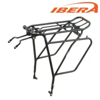 在飛比找momo購物網優惠-【IBERA】快拆式自行車後貨架RA5(單車 自行車 腳踏車