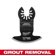 Milwaukee, Diamond Grit Grout Removal Multi-Tool Oscillating Blade 1PK, Model#