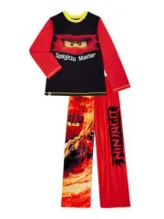 NWT Boy's LEGO Ninjago Pajamas Shirt Pants Ninja 4 5 6 7 8 10 12 S M L
