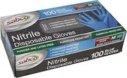 SABCO BLUE NITRILE DISP GLOVES MEDIUM BOX 100