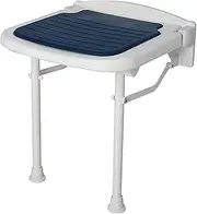 FFSPIIO Tub Folding Shower Seat, Elderly Disabled Pregnant Shower Seat Wall Mounted Home Nursing Home Hospital Foldable Bath Stool Shower Chair