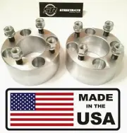 [SR] 2pc (2.5") Thick 4x4 to 4x4 Wheel Spacers EZ Go Golf Cart & Cub Cadet Mower